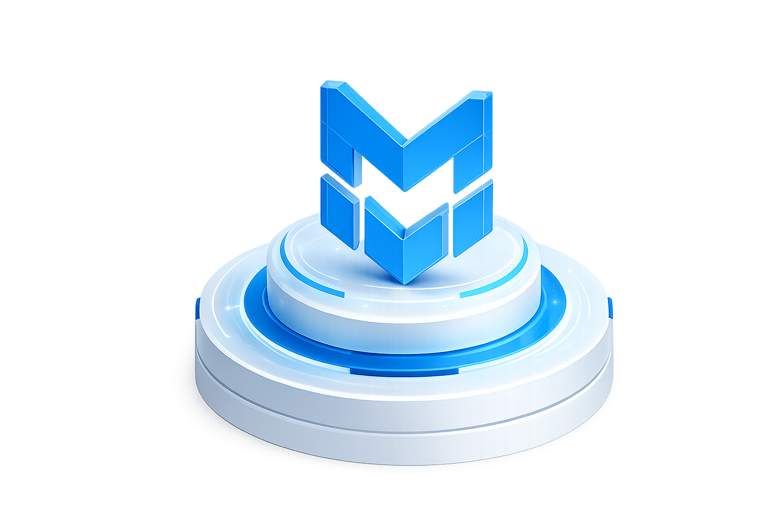 MAKE Vision 3D M Logo