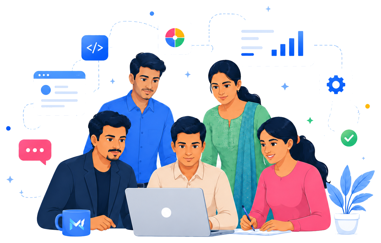 MAKE Vision team collaboration illustration