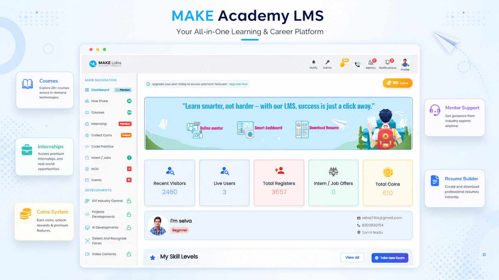 MAKE Academy LMS
